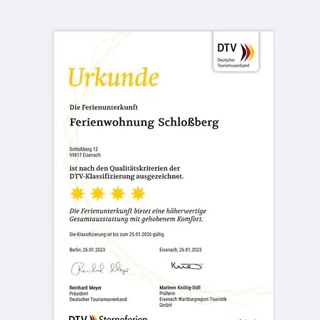 Schlossberg 2 * Eisenach